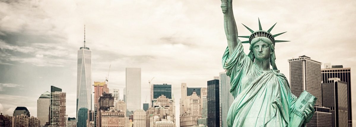 New York City and Liberty Statue